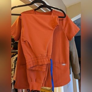 FIGS Burnt Orange Top/Bottom